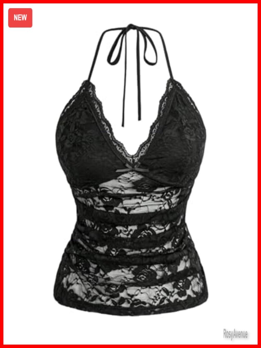 Plus Size Y2K Lace Halter Crop Top Corset Sleeveless Backless Sexy Clubwear
